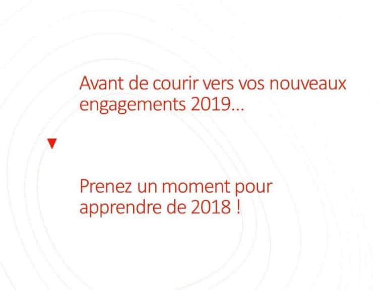 Le bilan personnel de fin d’année il est encore temps